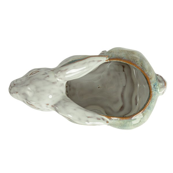 Cottagecore Rabbit Stoneware Plante